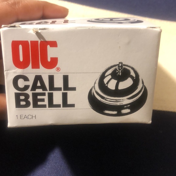 Sliver Metal Desk Service Ringing Bell - Picture 3 of 10